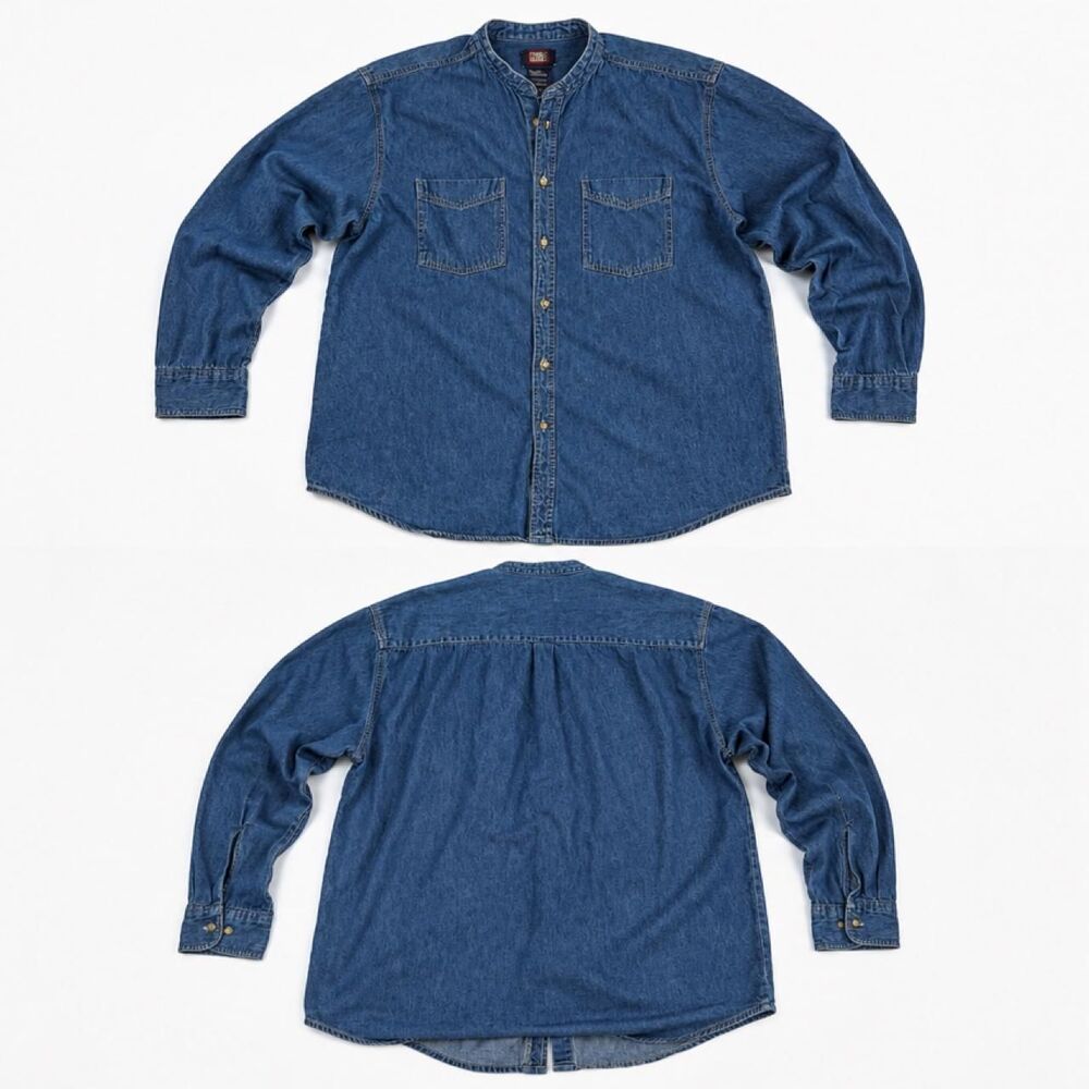 Faded-glory Men's Blue and Navy Shirt